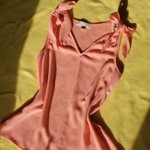 Michael kors Peach tank blouse